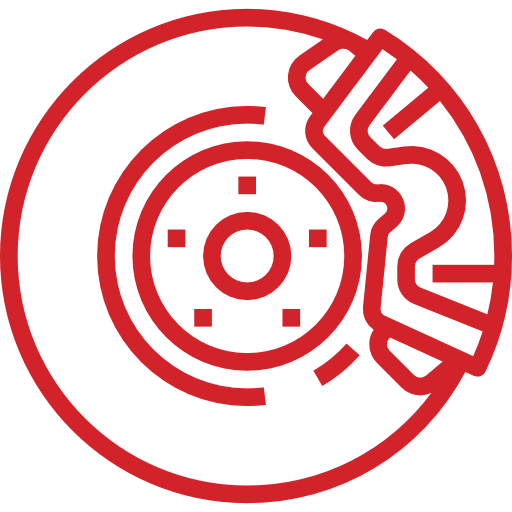 Brake repair icon